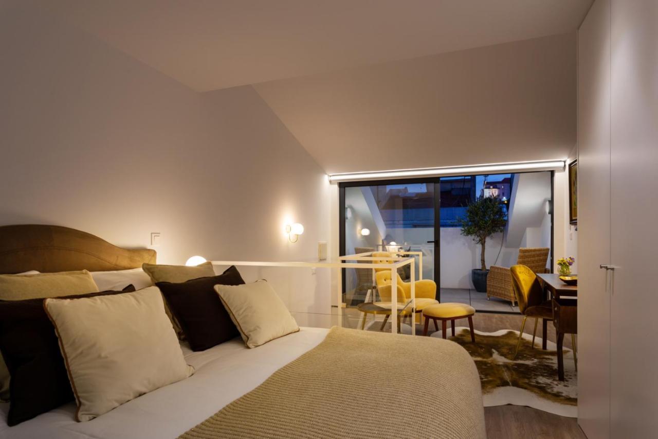 Stupendo-Three Rooms-Suite With Terrace -Center -Air Conditioning-Free Park Lisboa Exteriör bild