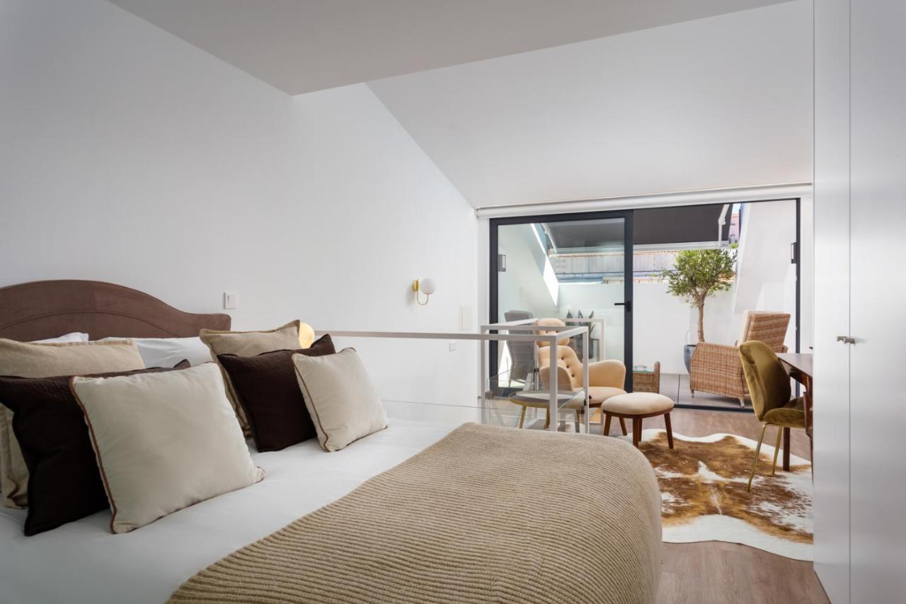 Stupendo-Three Rooms-Suite With Terrace -Center -Air Conditioning-Free Park Lisboa Exteriör bild